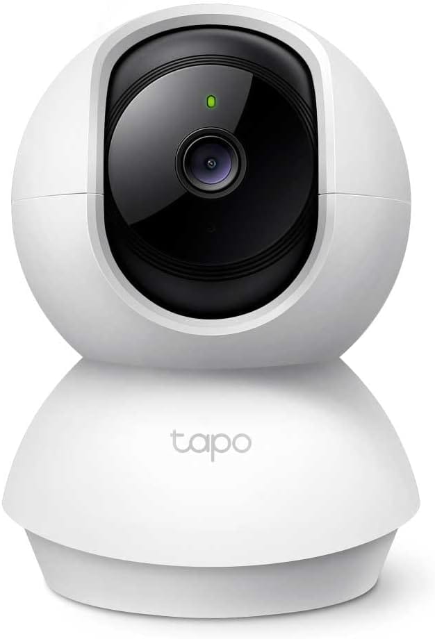 TP-Link Tapo C200, Camera de Segurança Wi-Fi 360º, 1080p Full HD, Visão Noturna, Audio de duas vias, Detecção de Movimentos