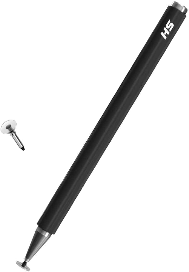 Caneta stylus capacitiva para telas touch (tablets, smartphones e notebooks)
