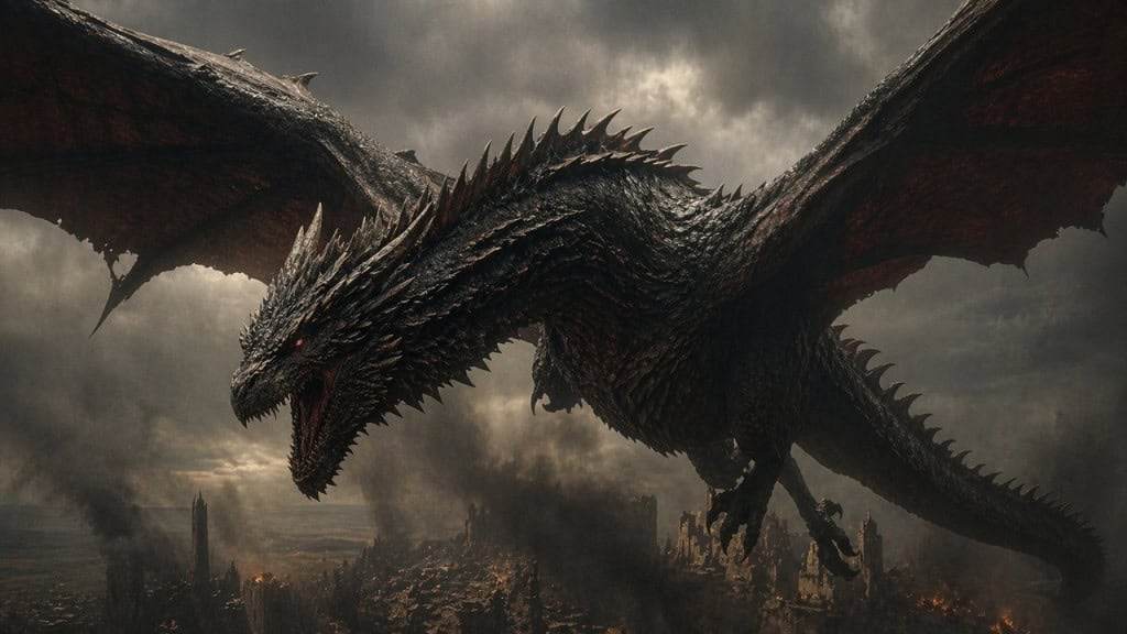 O único dragão em 'Game of Thrones' a morrer de causas naturais foi o maior terror de Westeros