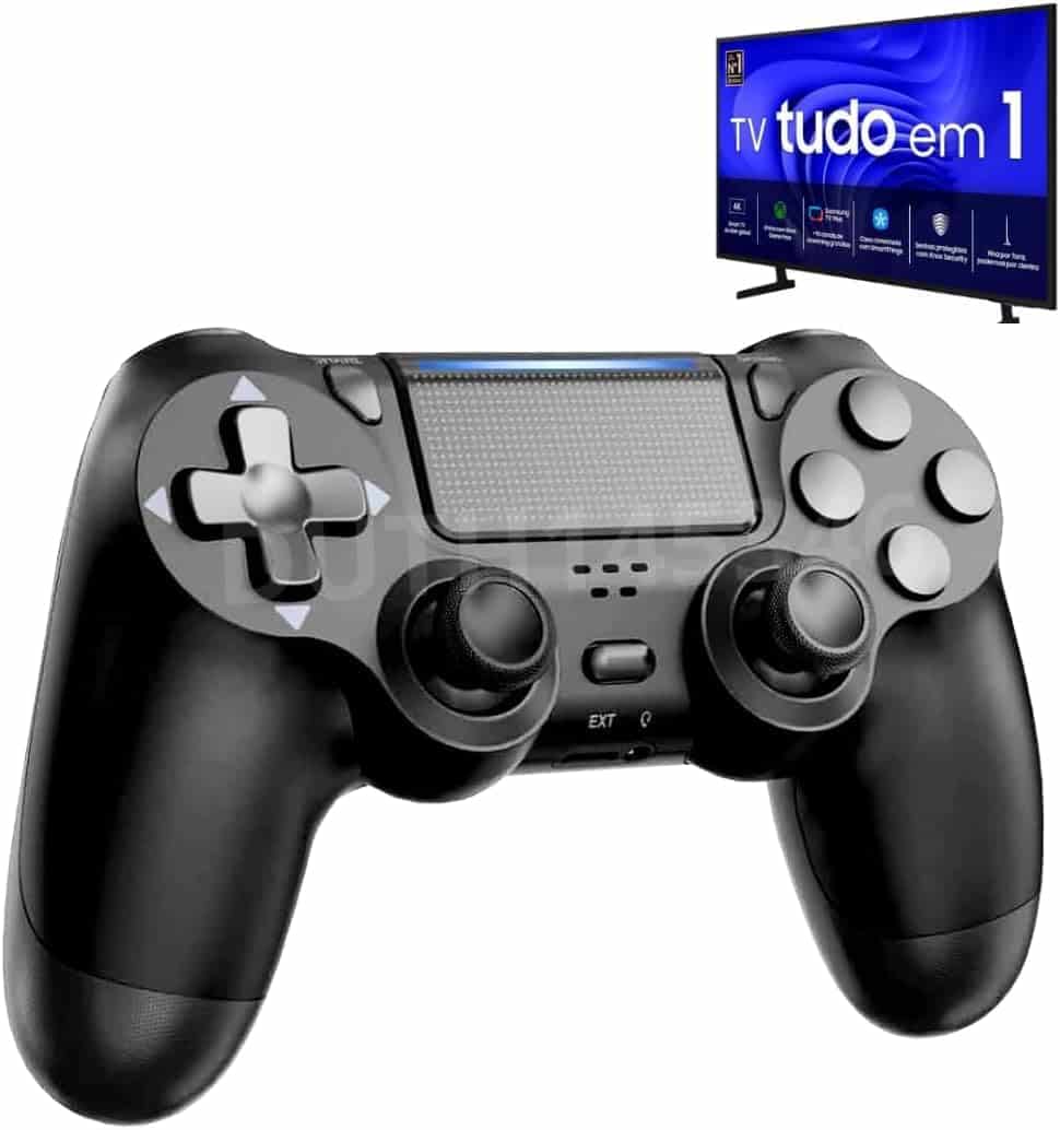 Controle Joystick para Smart TVs Xbox Game Pass Cloud Gaming Bluetooth carregamento USB – Linha Premium