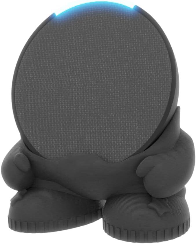 Splin Suporte Stand De Mesa para Alexa Smart Speaker Echo POP -Amazon- Pop Joy (preto)