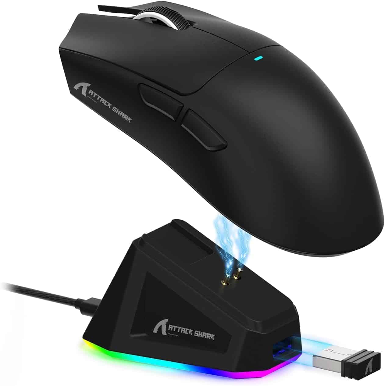 Mouse Gamer ATTACK SHARK X11 Sem Fio Tri-Mode
