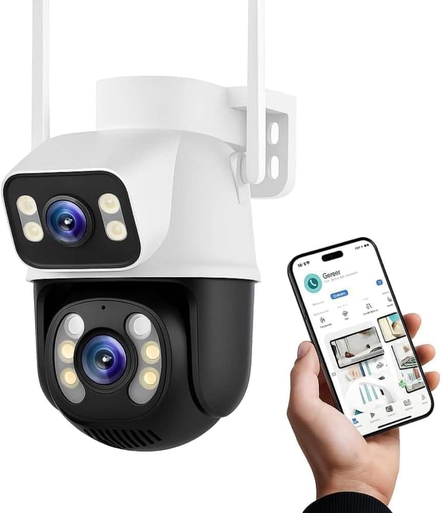 Câmera De Segurança Sem Fio Wi-fi Externa Interna HD