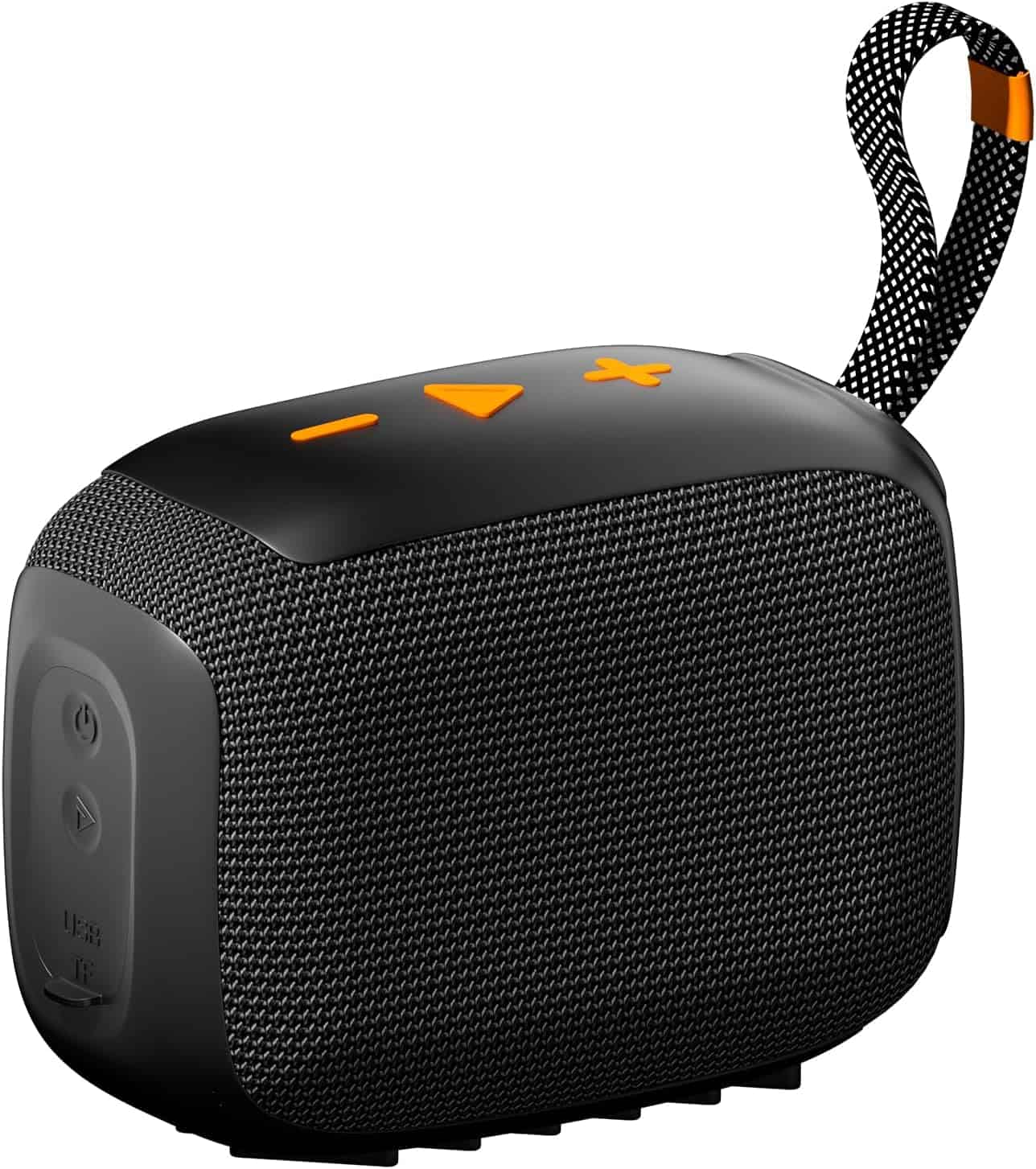 Caixa de Som, inava, Go-4, Bluetooth, Portátil,12h de reprodução, À Prova D'água IP67, TWS/FM/USB/TF(preto)