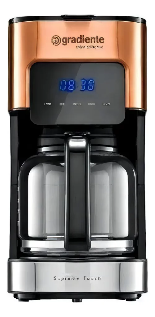 Cafeteira Digital Programável 800W Gradiente Supreme Touch 1,5L