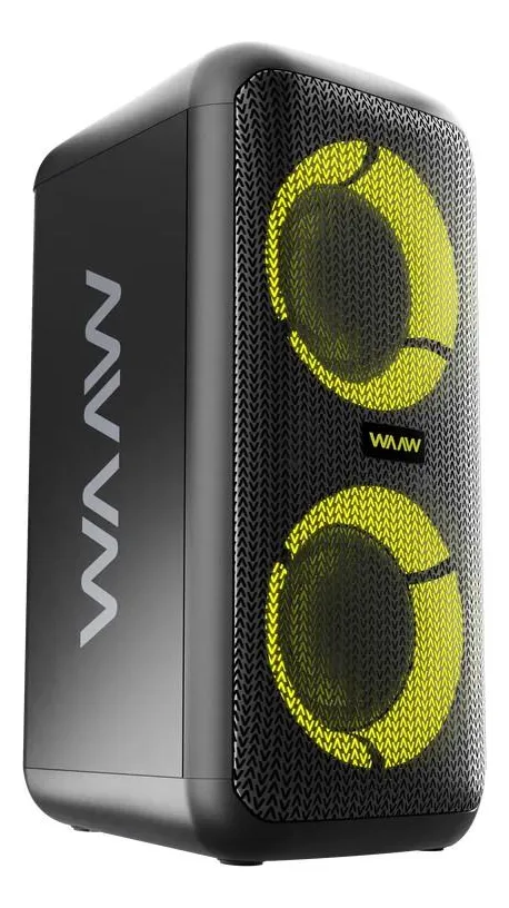 Caixa de som Waaw Sound Box Infinite 200 BT 160W