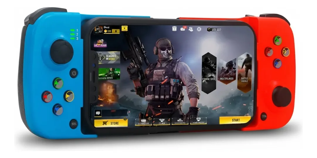 Controle Joystick Para Celular Android iPhone Bluetooth 5.0