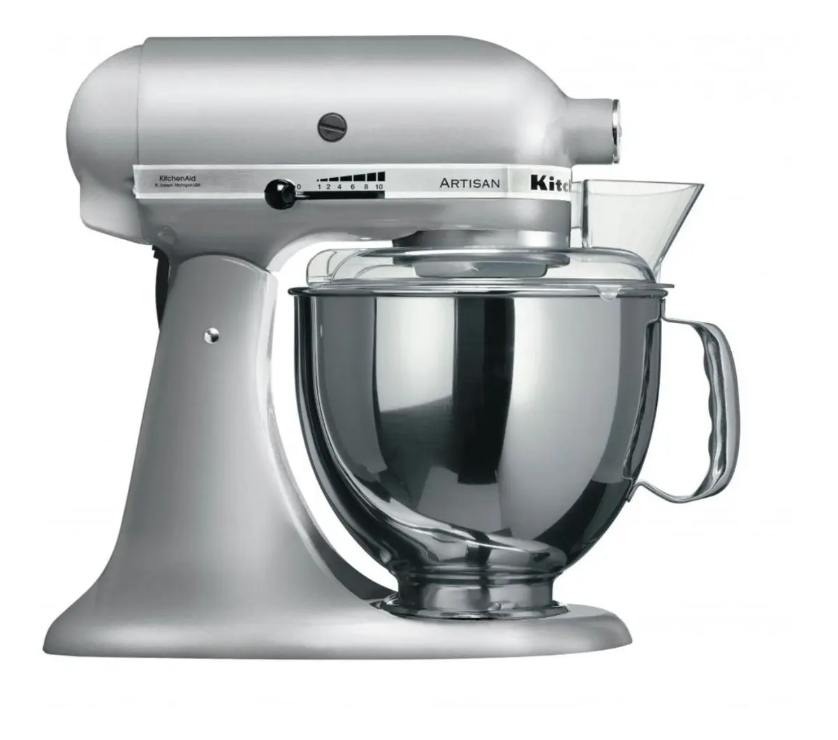 Batedeira com pedestal KitchenAid Artisan KEA33 contour silver 60 Hz 127 V