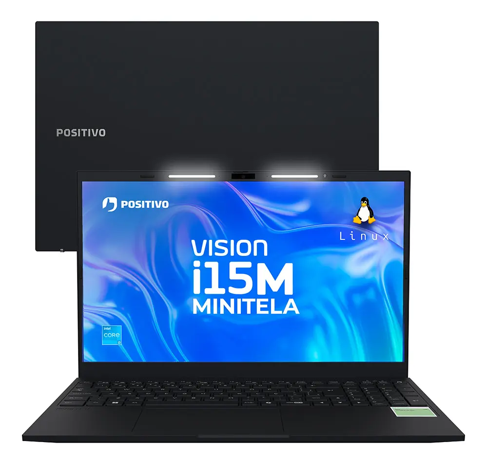 Notebook Positivo Vision i15m Intel Core 3 N300 8gb 256gb Ssd Wi-fi 6 Linux -