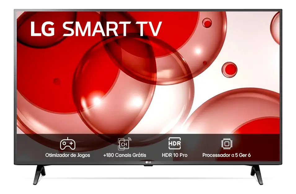 Smart TV Profissional LG 43" Full HD Processador a5 Ger6 AI Alexa Integrada webOS 23