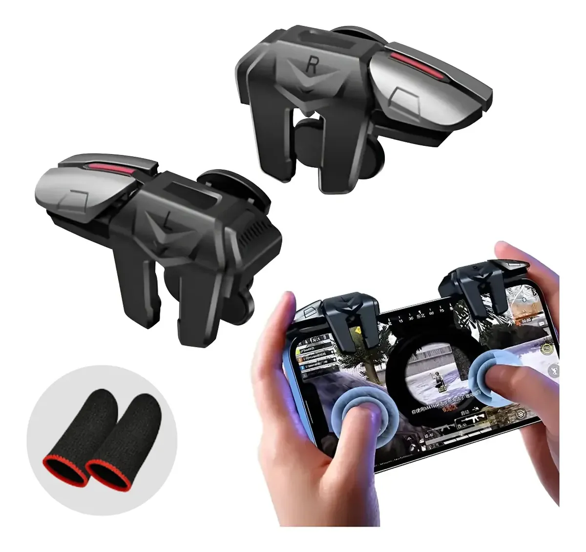 Gatilho L1/L2 + R1/R2 PUBG