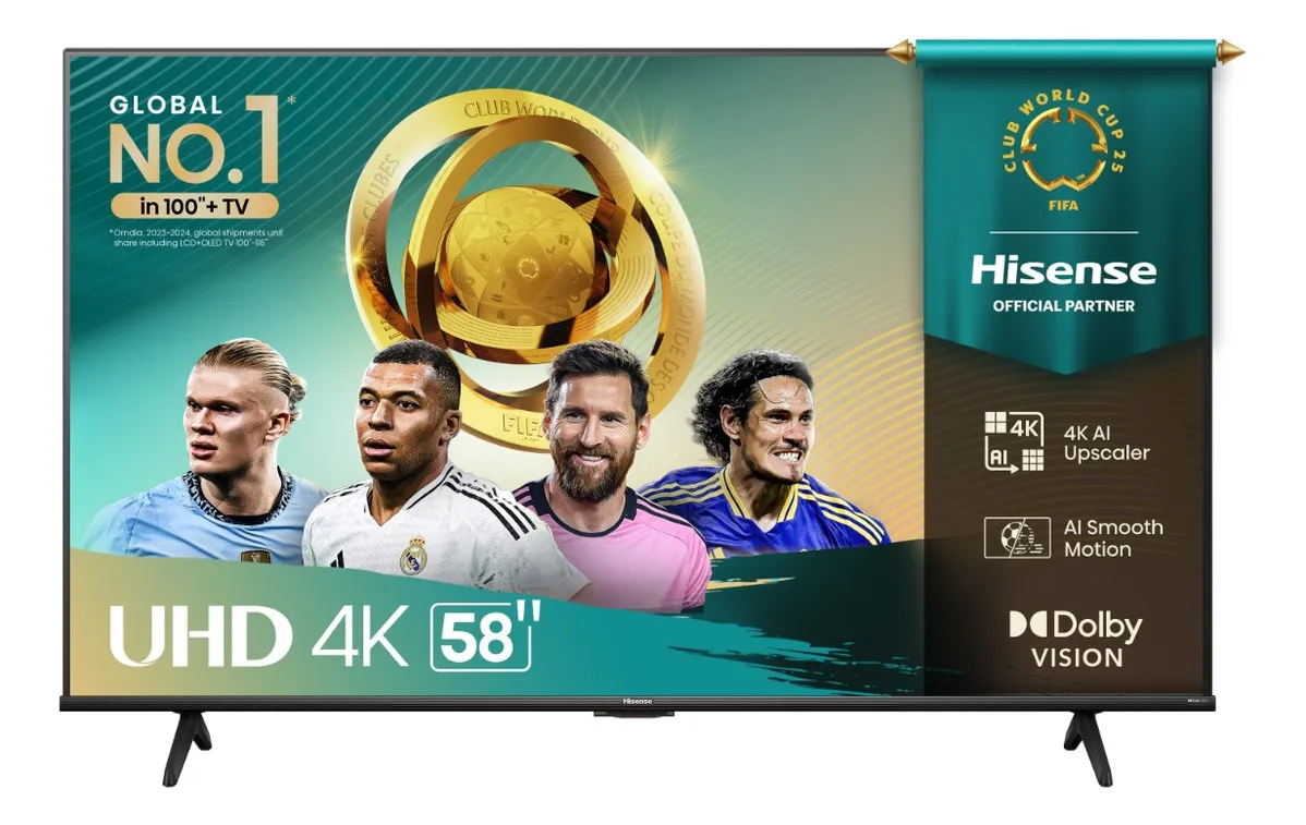 Hisense 58A6NV 58” 4K