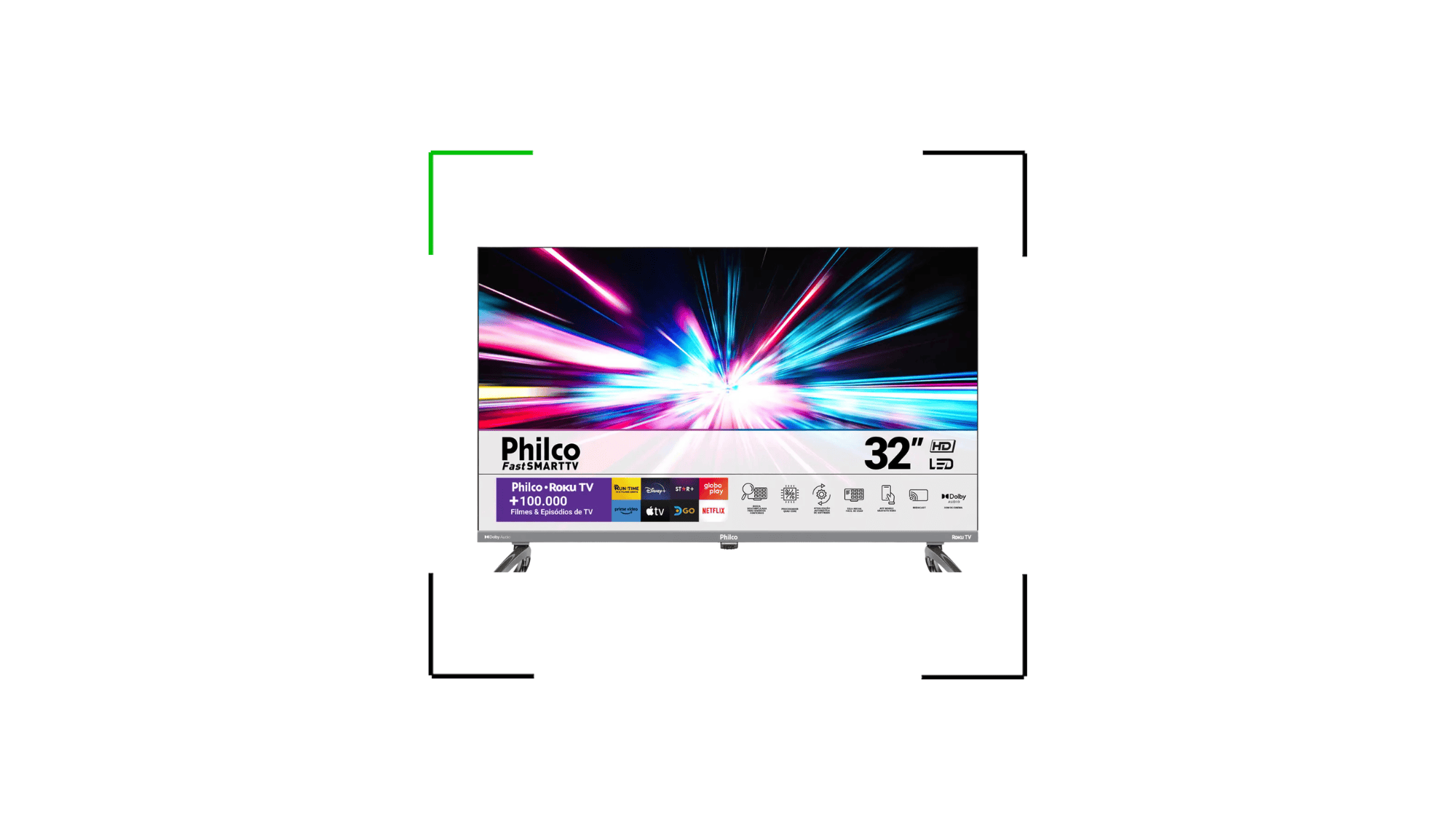 Smart TV Philco 32” Roku em oferta imperdível