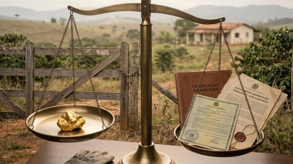 Achei ouro no meu terreno, a riqueza é minha ou do governo?