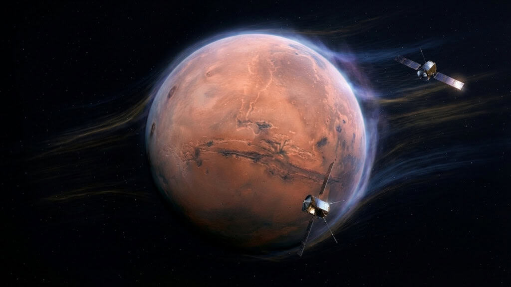 NASA lança espaçonaves gêmeas para resolver o mistério da atmosfera perdida de Marte
