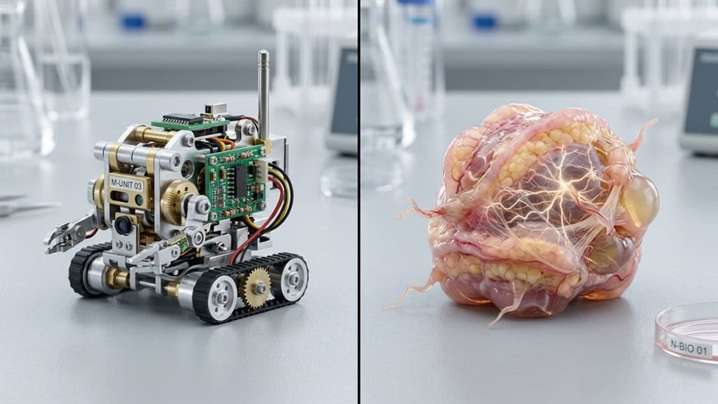 Os primeiros "neurobots" de células vivas que fabricam seu próprio cérebro