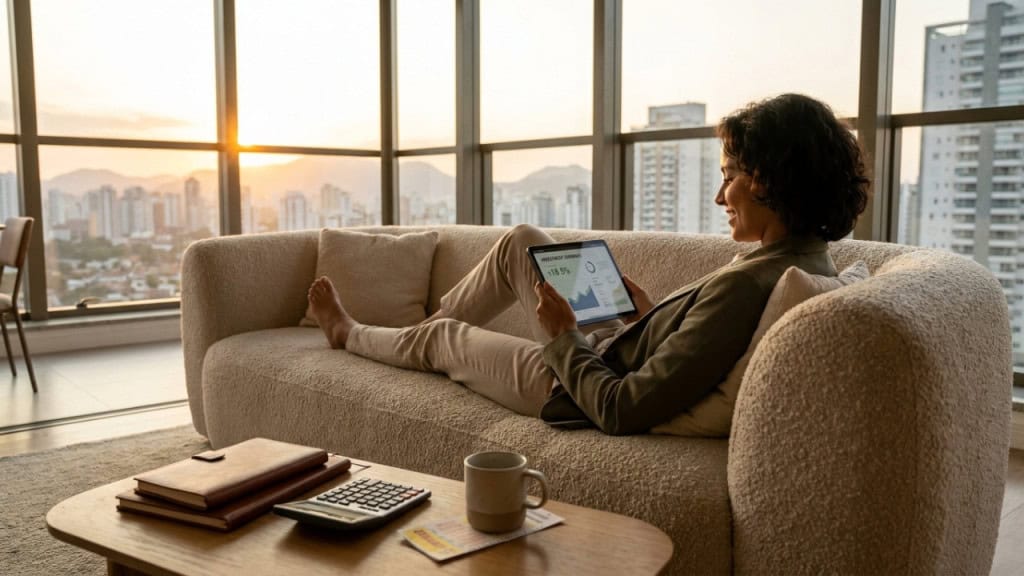 É possível viver só do rendimento da Mega-Sena?