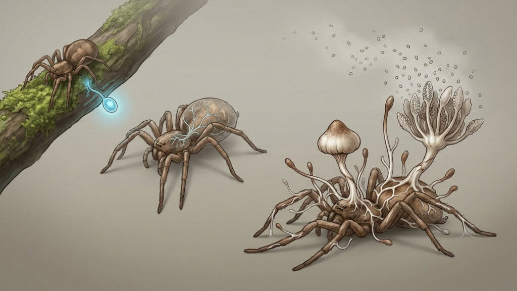 Cientistas encontram fungo de The Last of Us em aranha