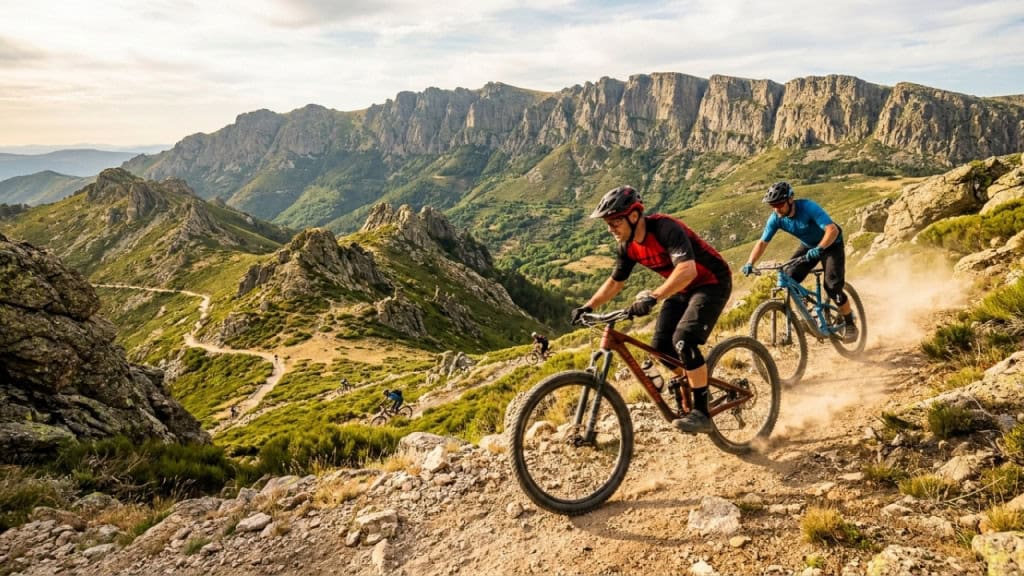 O lugar a 120 km de Madrid que está encantando ciclistas e viajantes