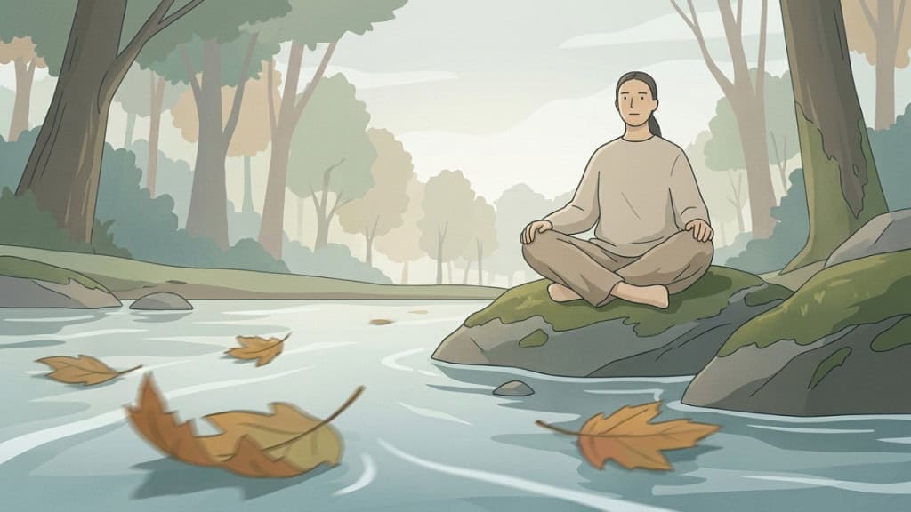 Alan Watts, filósofo: “A felicidade aparece quando deixamos de tentar controlar o que não pode ser controlado.”