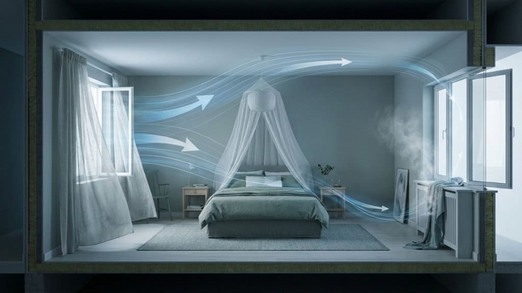 Pequenos ajustes que podem reduzir o calor dentro do quarto