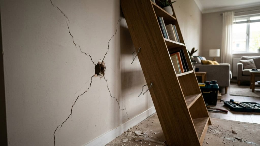 Como instalar prateleira com segurança e evitar rachaduras