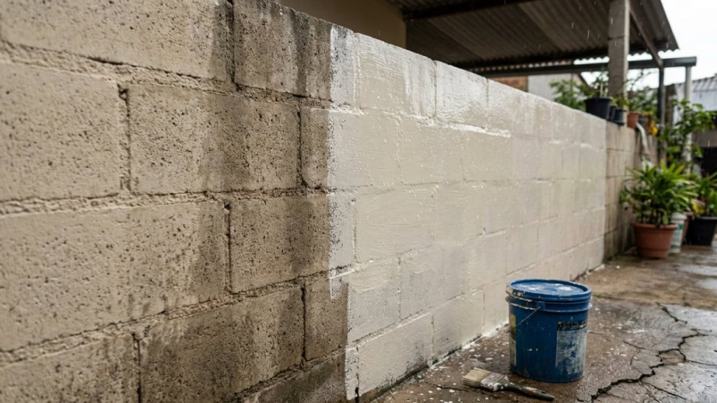 A misturinha baratinha que vira tinta impermeabilizante em casa