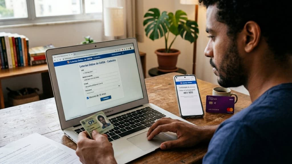 O jeito mais prático de fazer a aposta na Mega-Sena sem precisar enfrentar as filas das lotéricas