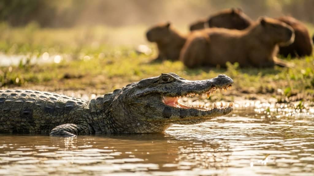 O pacto de silêncio dos animais do Pantanal nos horários mais quentes do dia