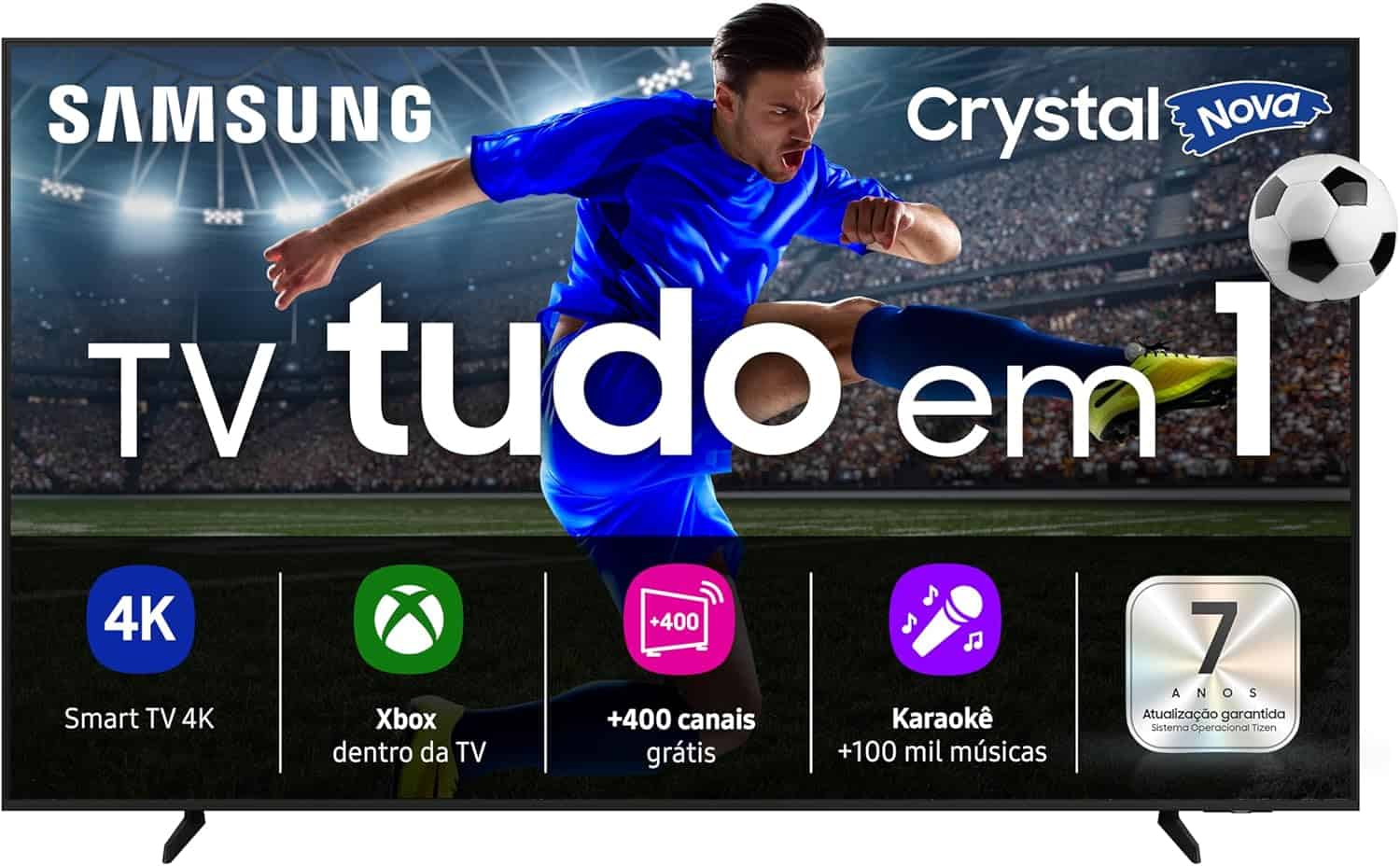 Smart TV Samsung Crystal 65" UHD 4K