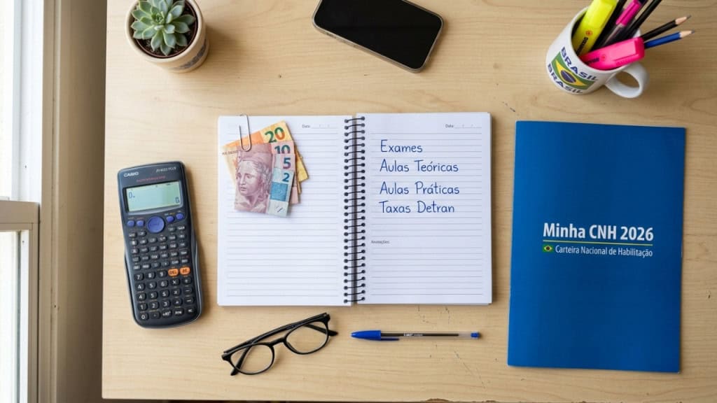 Quanto custa tirar carteira de motorista em 2026?