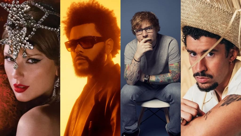 artistas mais ouvidos de todos os tempos no spotify