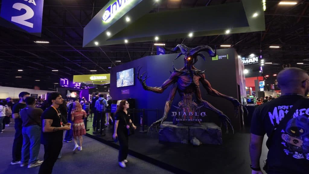 Blizzard e NVIDIA - gamescom latam 2026