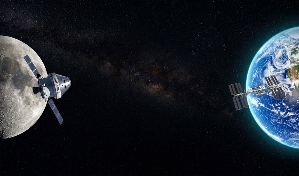 artemis 2 iss estação espacial internacional
