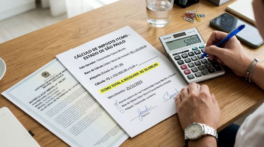 Imóvel herdado pode pagar até 8% de imposto e multa de 20% com atraso no inventário