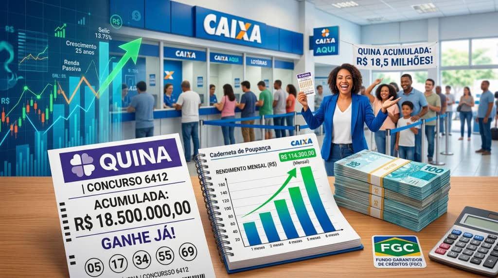 Investir R$ 18,5 Milhões na Poupança: Como Obter Mais de R$ 114 Mil Todo Mês