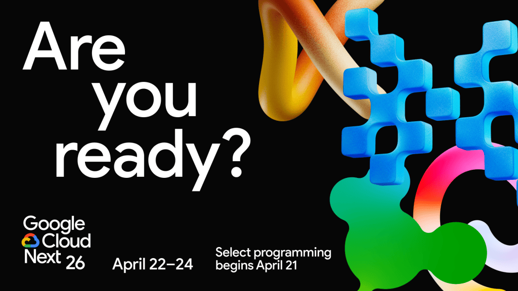 imagem mostra o banner do google cloude next 2026