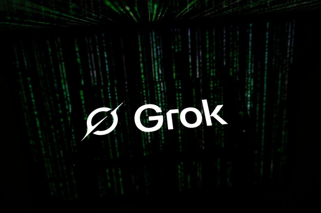 Logo do Grok