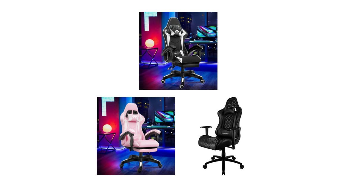 3 Cadeiras Gamer em oferta: confira as melhores opções para sua setup