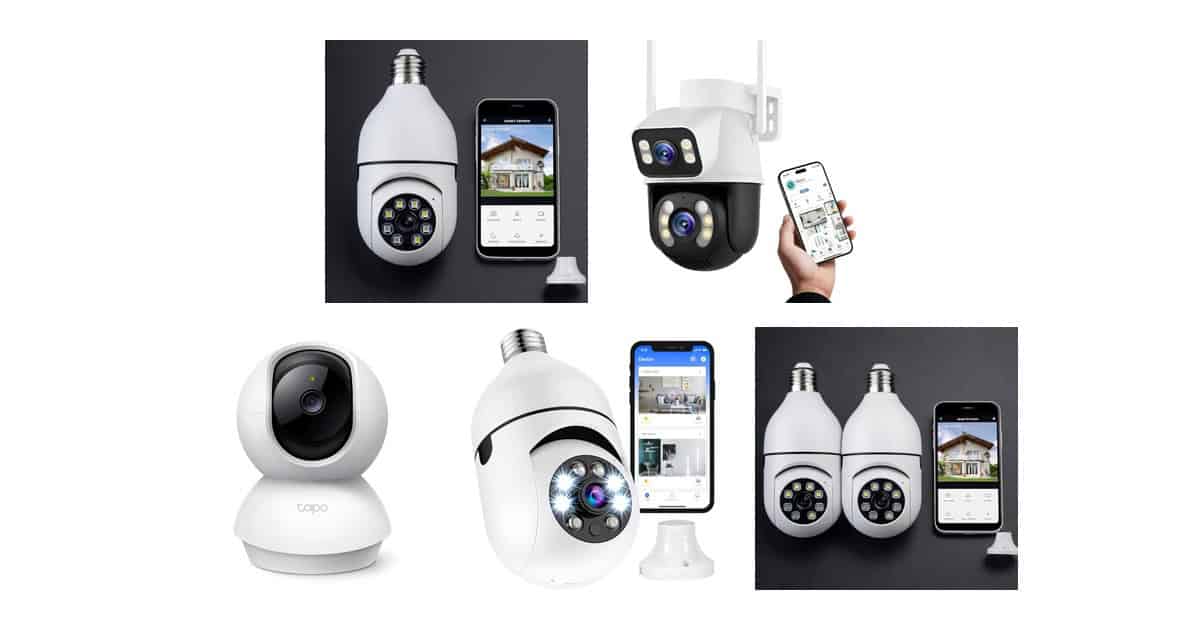 5 ofertas de Câmeras de Segurança para monitorar sua casa com mais tranquilidade