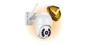 Câmera de Segurança Wi-Fi 360° Full HD: monitore sua casa de qualquer lugar com esta opção à prova d’água