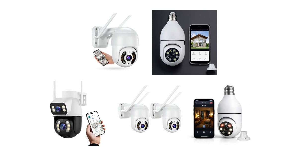 10 ofertas de Câmeras de Segurança para proteger sua casa com tecnologia e Wi-Fi