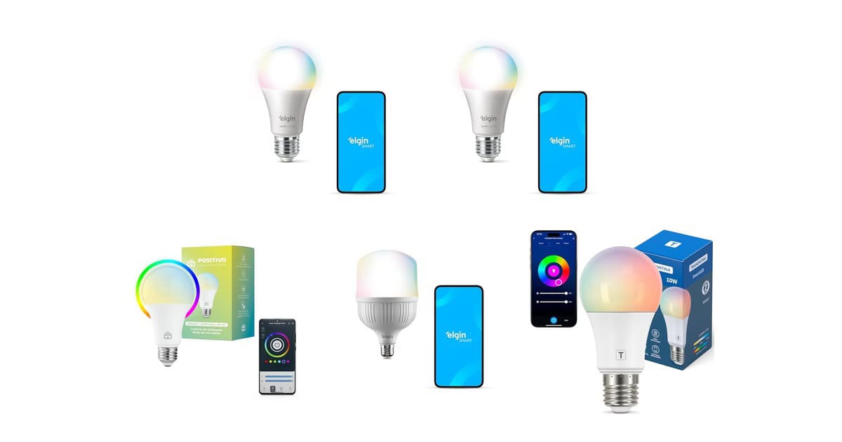 5 ofertas de Iluminação Inteligente para transformar sua casa com tecnologia