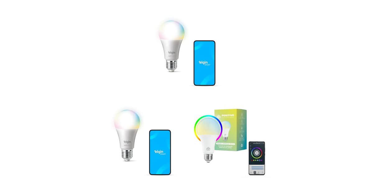 Iluminação Inteligente em oferta: 3 lâmpadas smart para transformar sua casa
