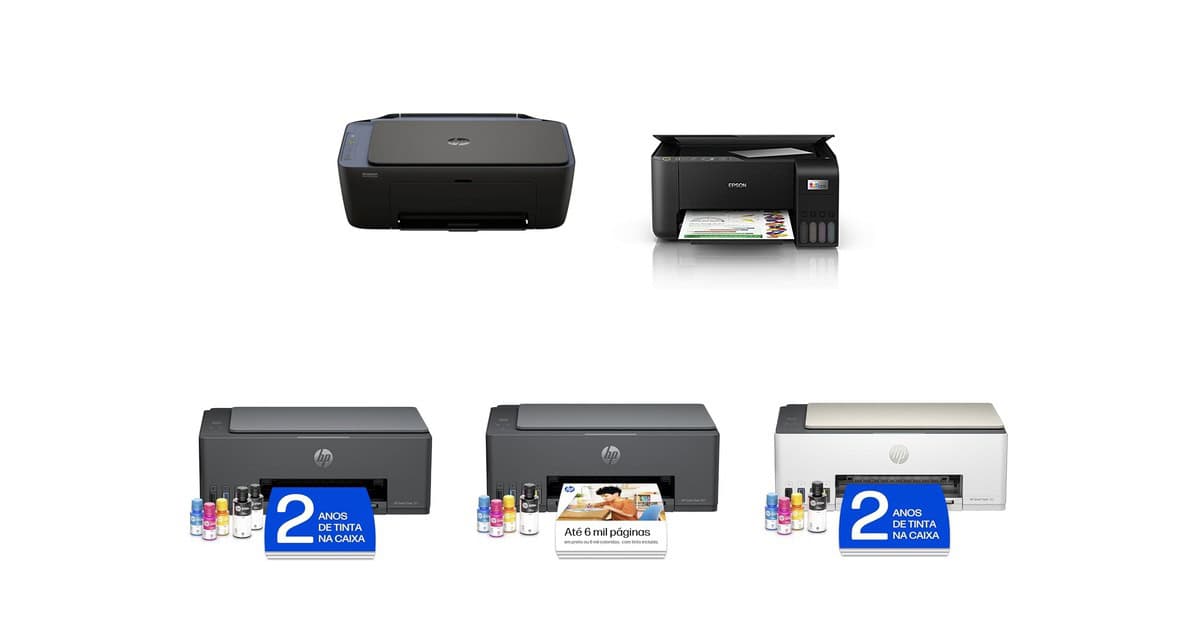 5 ofertas de Impressoras que você precisa ver agora