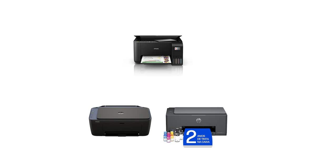 3 ofertas de Impressoras que valem a pena conferir agora
