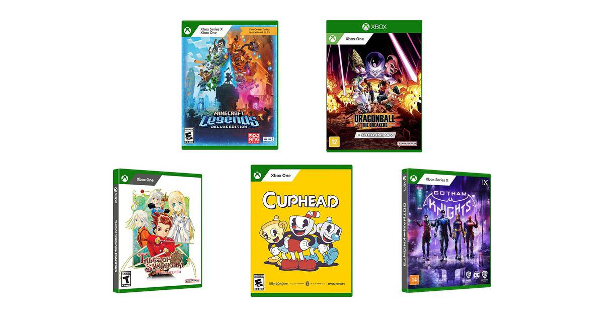 10 ofertas de Jogos XBOX que você não pode perder