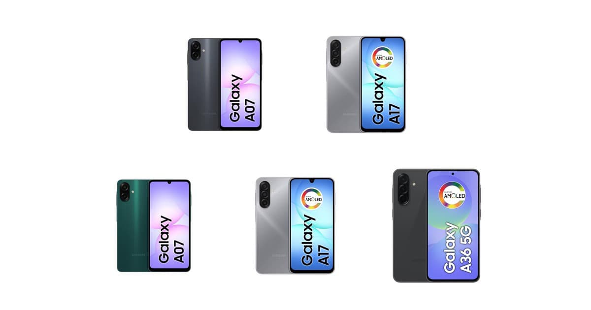 4 ofertas de Smartphones Samsung para aproveitar agora