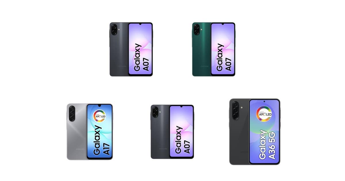 5 ofertas de Smartphones Samsung que você precisa ver agora