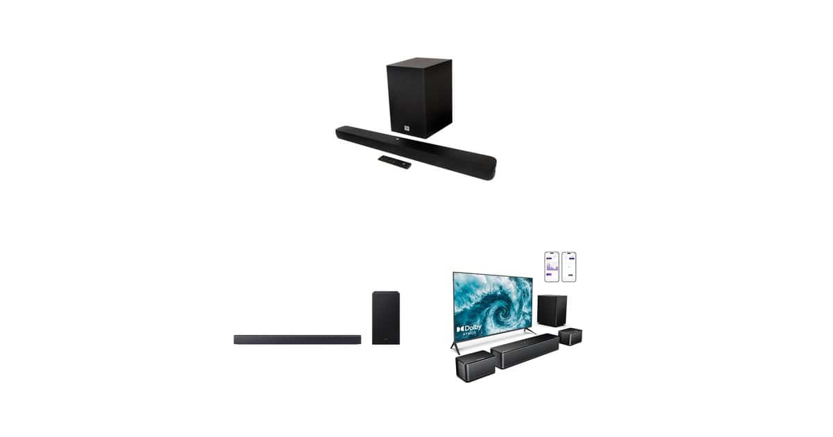 3 ofertas de Soundbars que valem a pena conferir agora